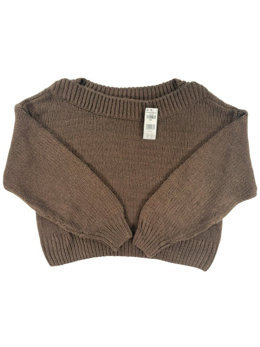 Hollister Brown Knit Sweater Casual & Comfy Women's Size Small MSRP $50 NEW